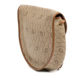 Honeycomb Coated Canvas Crossbody